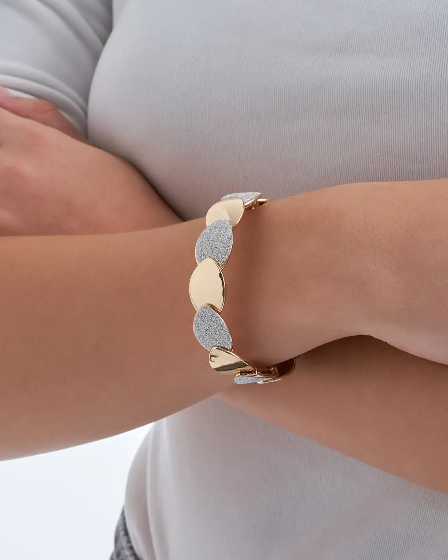Armband - Bicolor Glitter