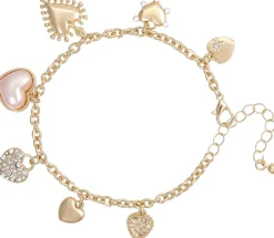 Armband - Golden Hearts