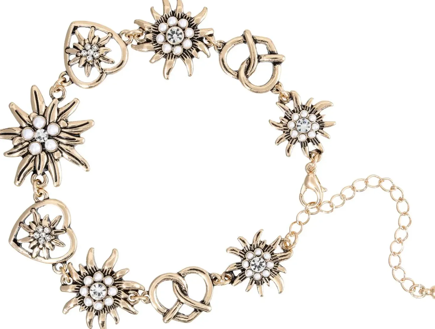 Armband - Golden Pretzel