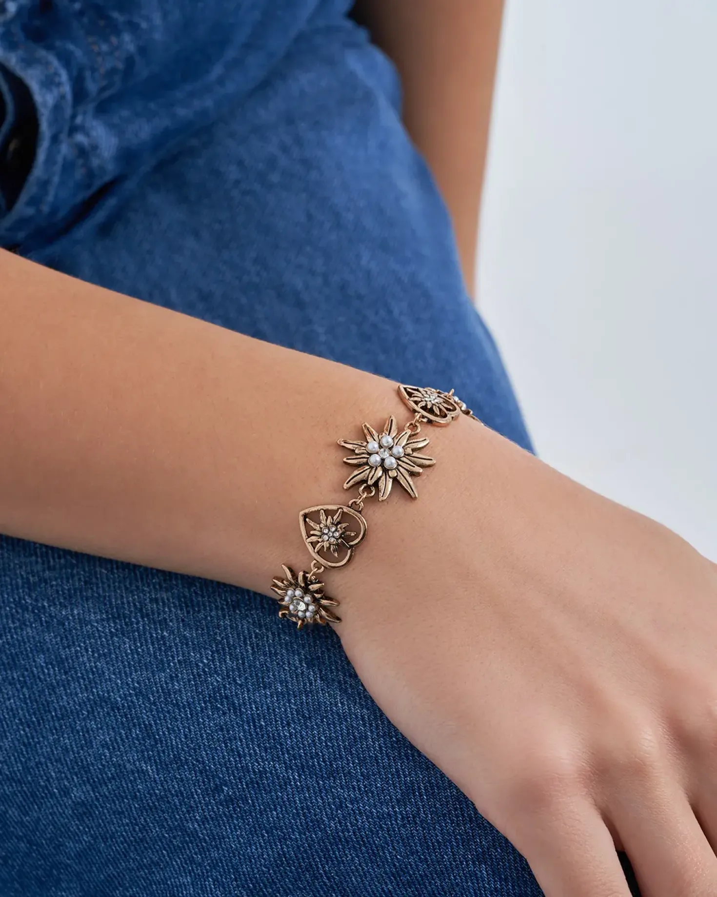 Armband - Golden Pretzel