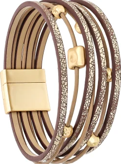 Armband - Matte Gold