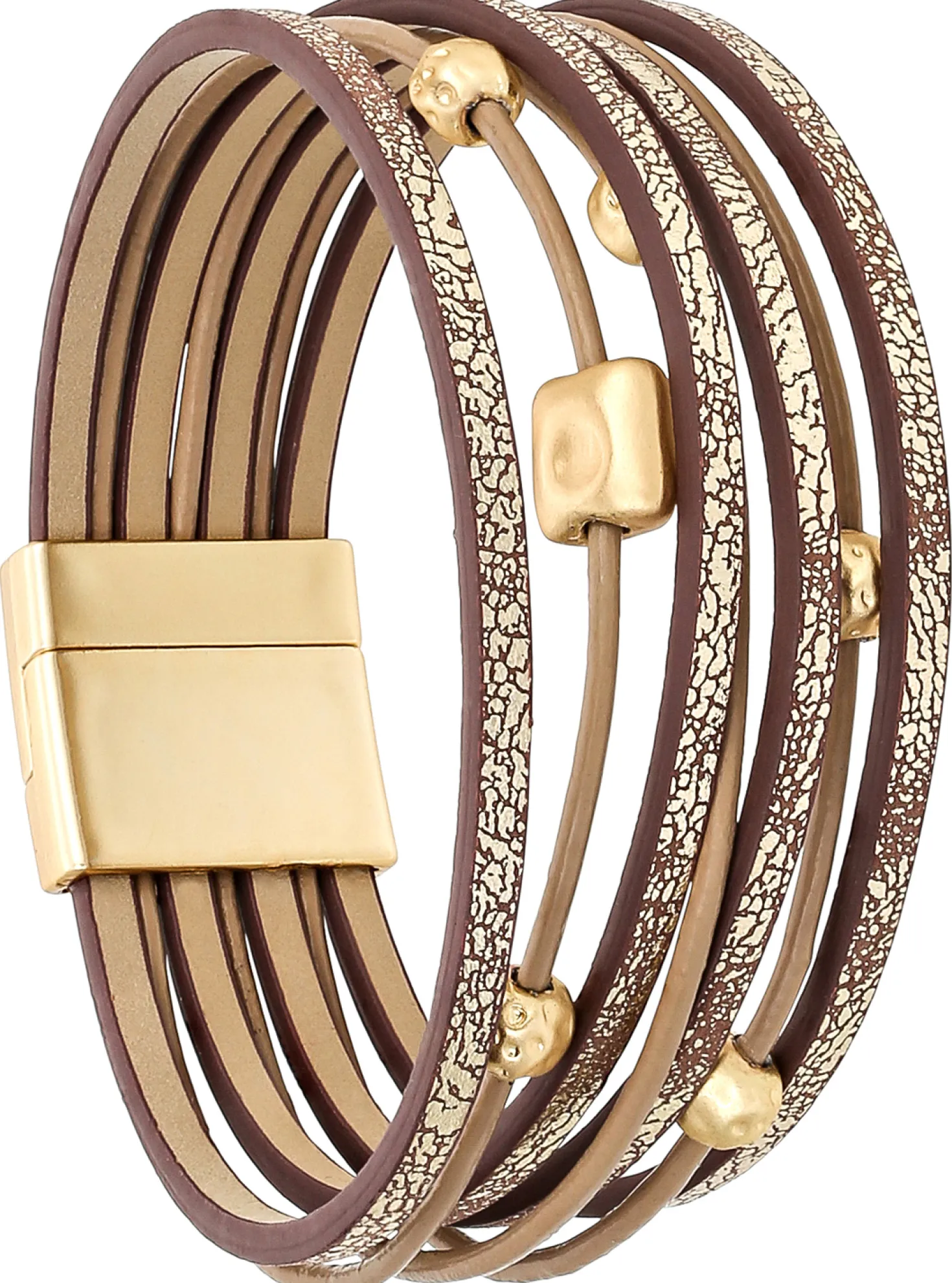 Armband - Matte Gold