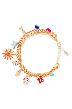 Armband - Orange Shells