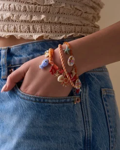 Armband - Orange Shells