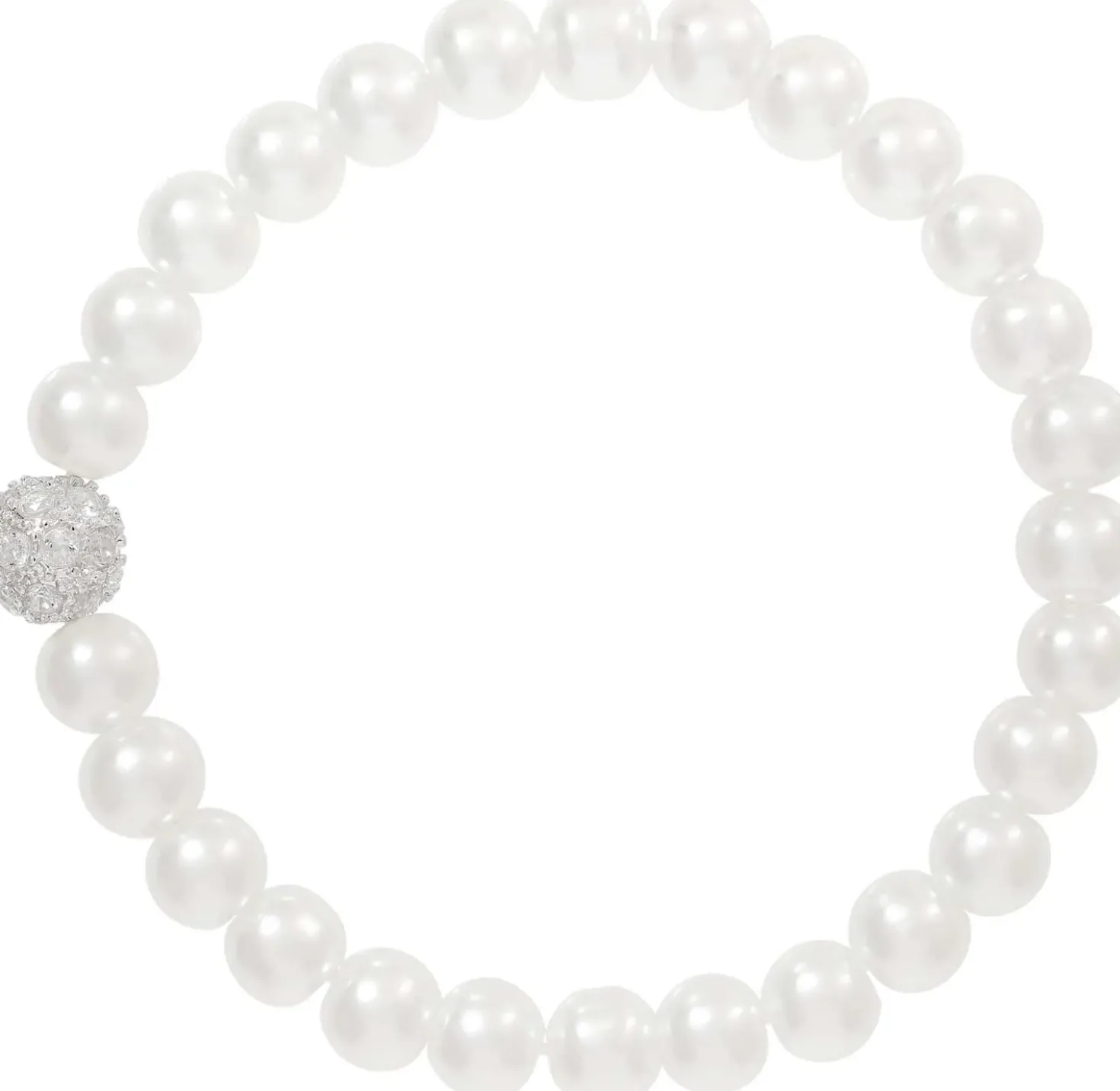 Armband - Rhinestone Ball