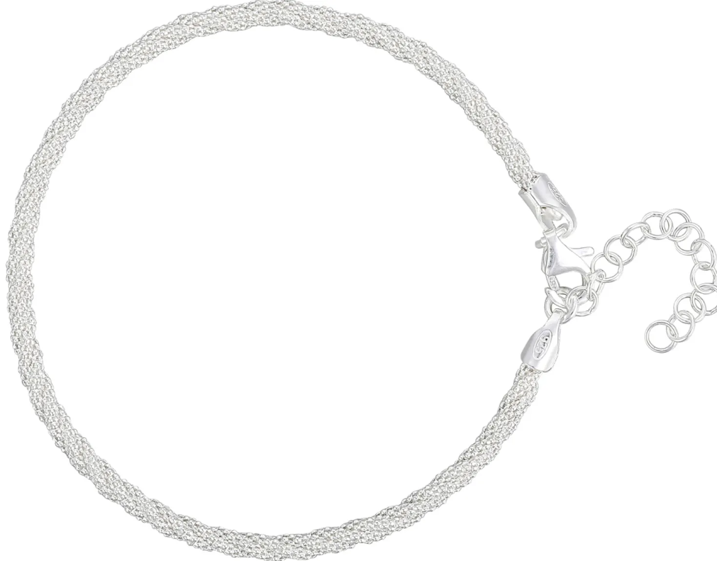 Armband - Silver Cord