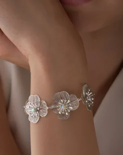 Armband - Silver Petal
