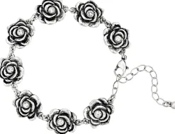 Armband - Silver Rose