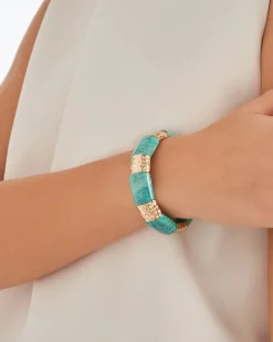 Armband - Turquoise Marble