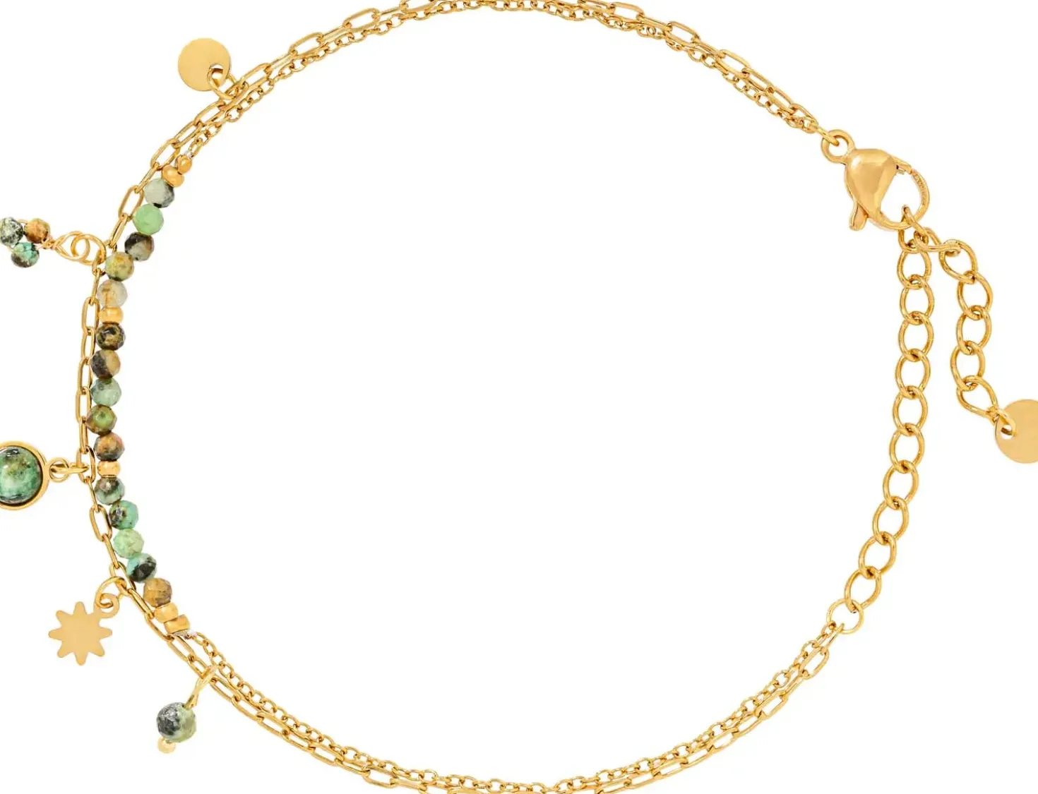Armband - Turquoise Steel