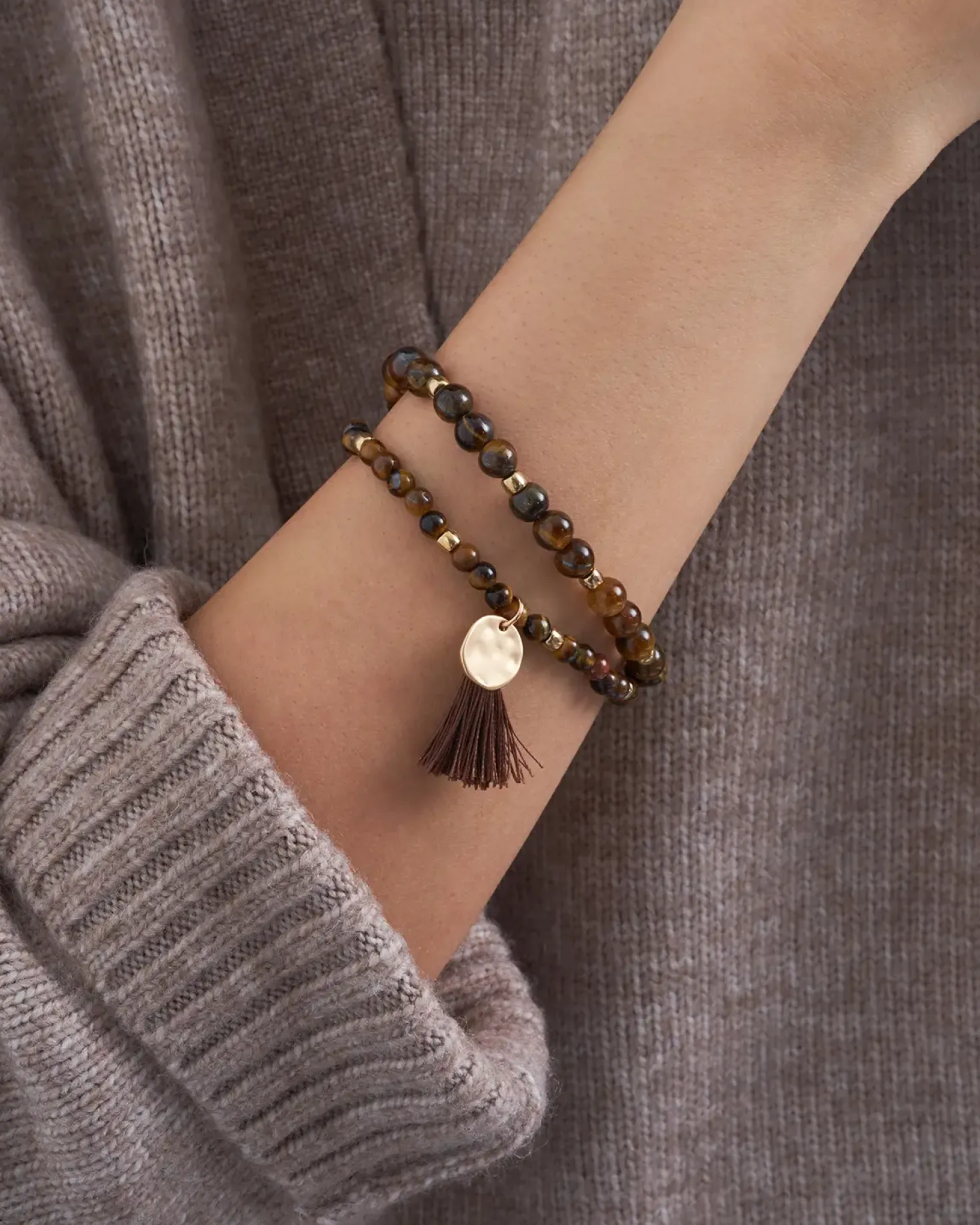 Armband-Set - Eye of Tiger