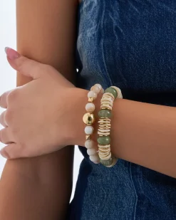 Armband-Set - Shell Duo