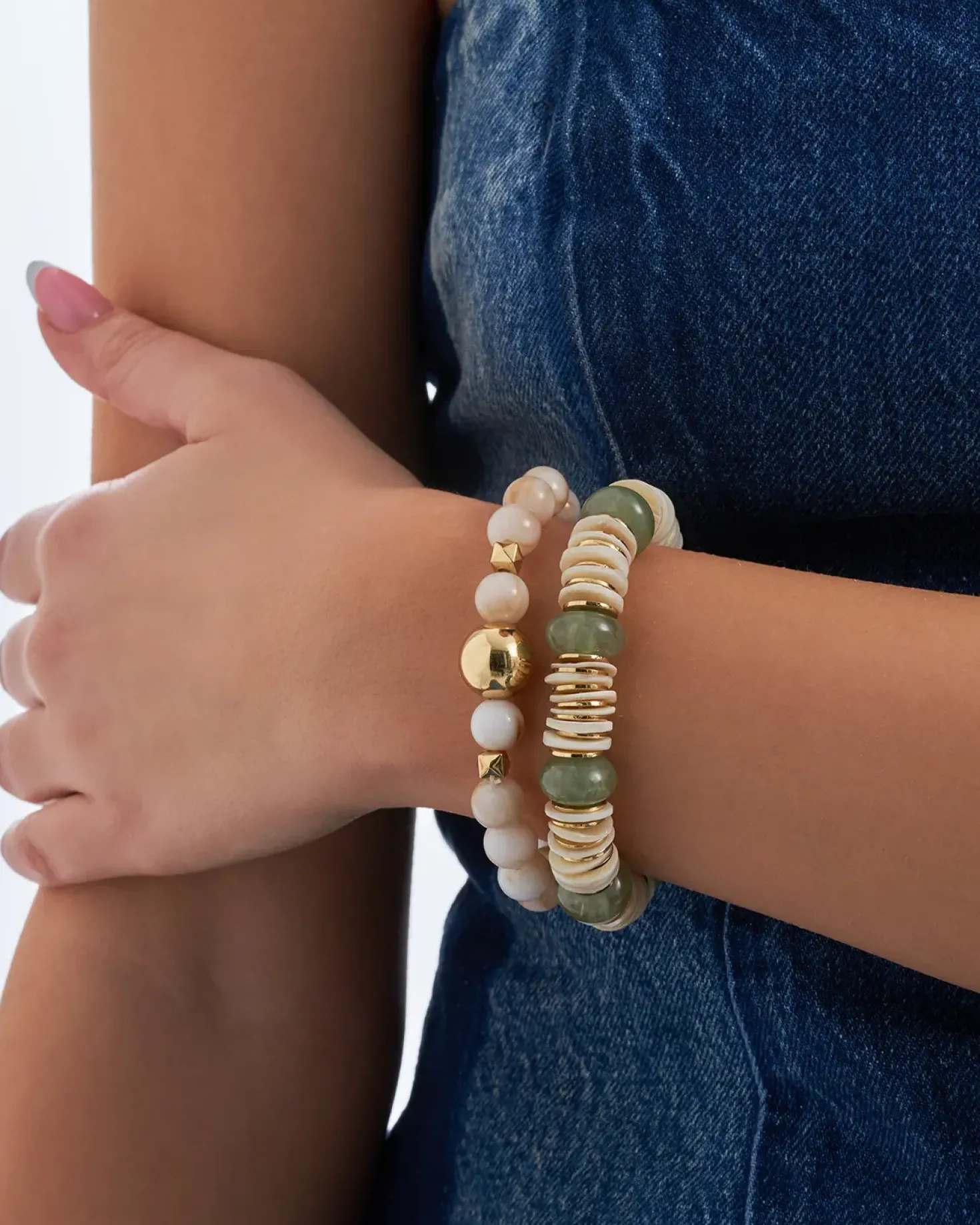 Armband-Set - Shell Duo