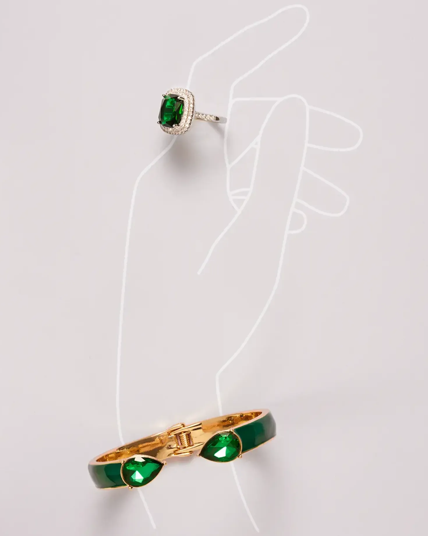 Armreif - Emerald Gleam