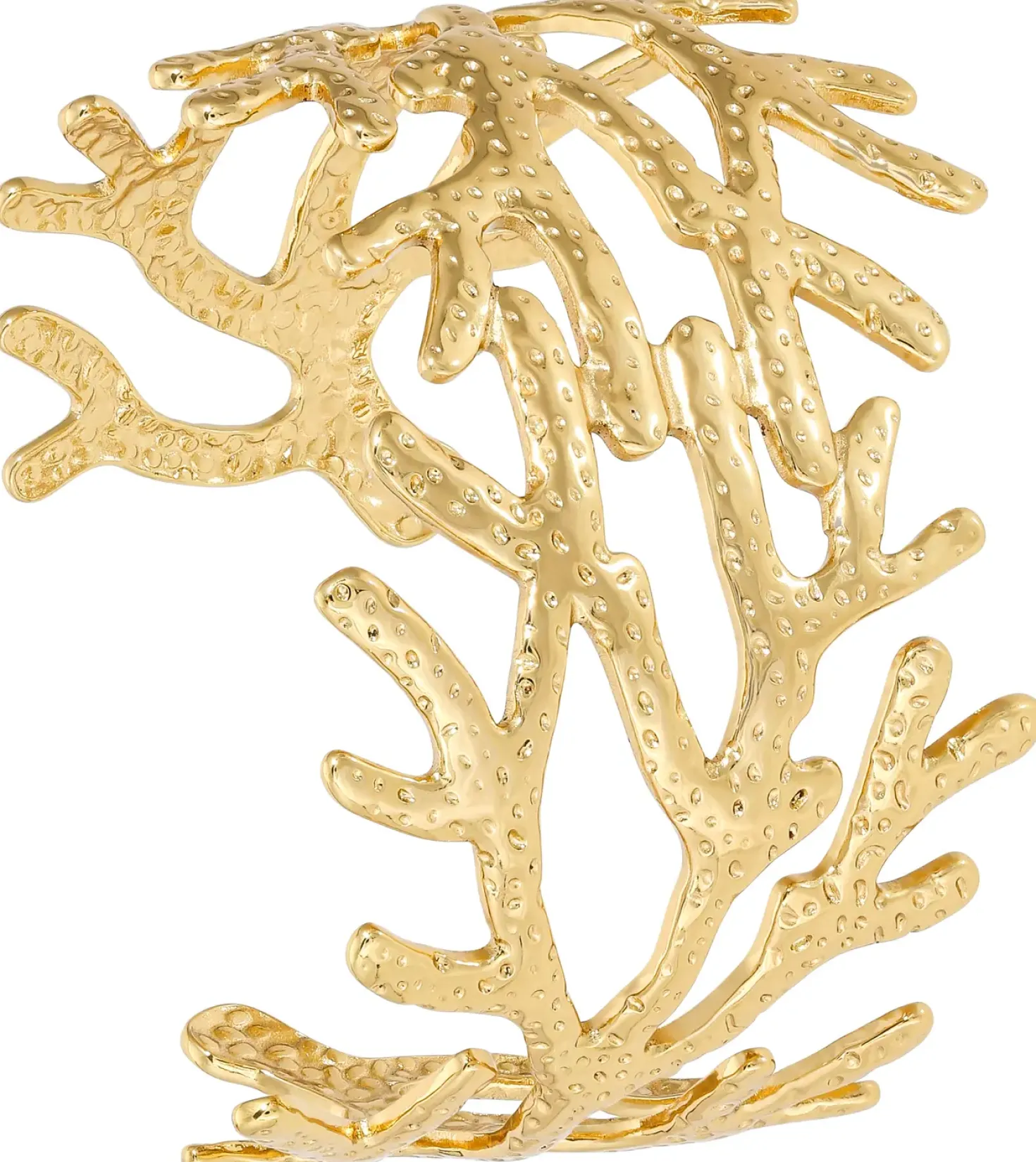 Armreif - Golden Coral