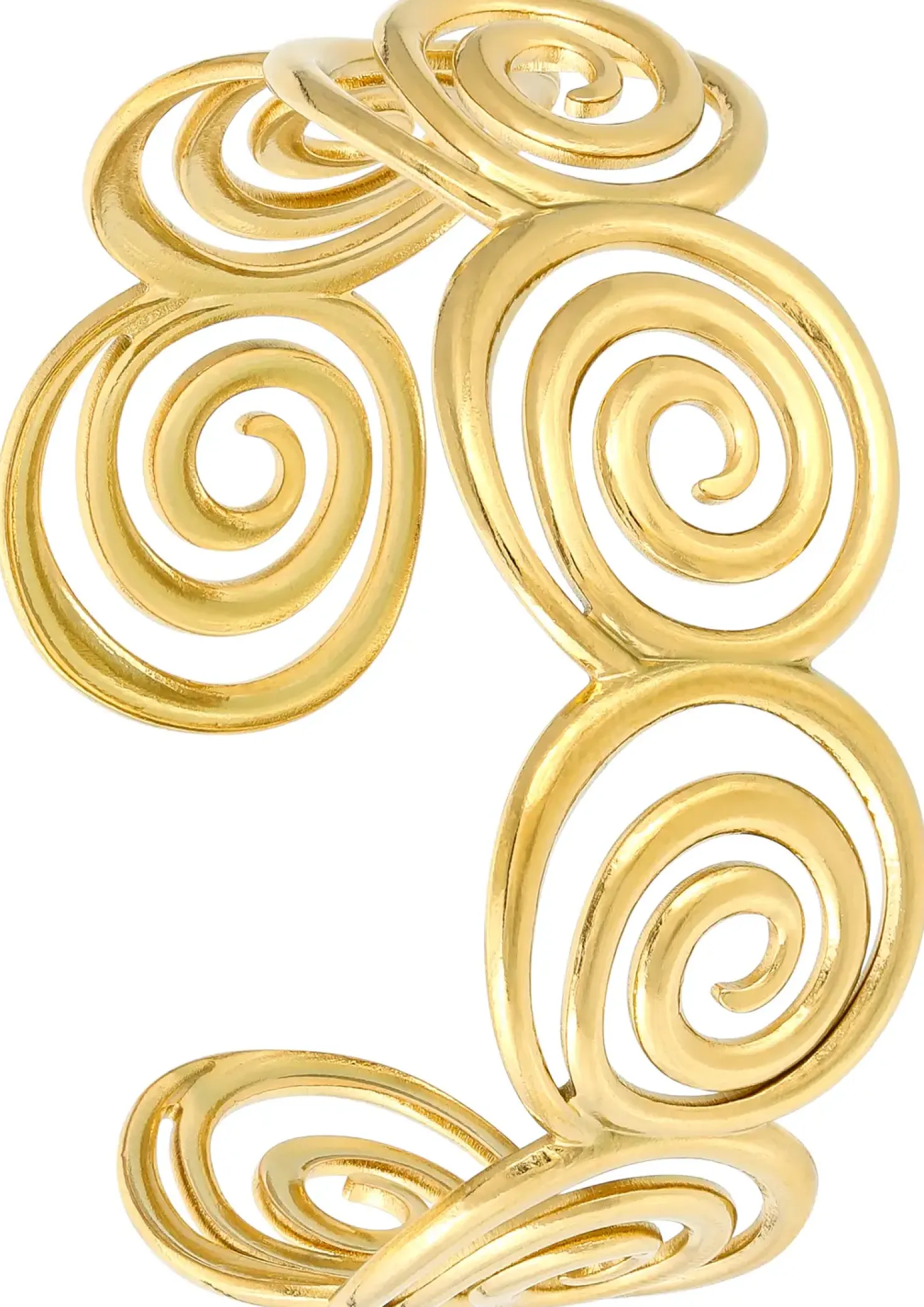 Armreif - Golden Swirl
