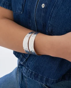 Armreif - Hammered Double