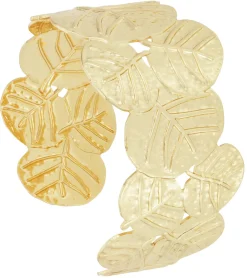 Armreif - Hammered Leaves