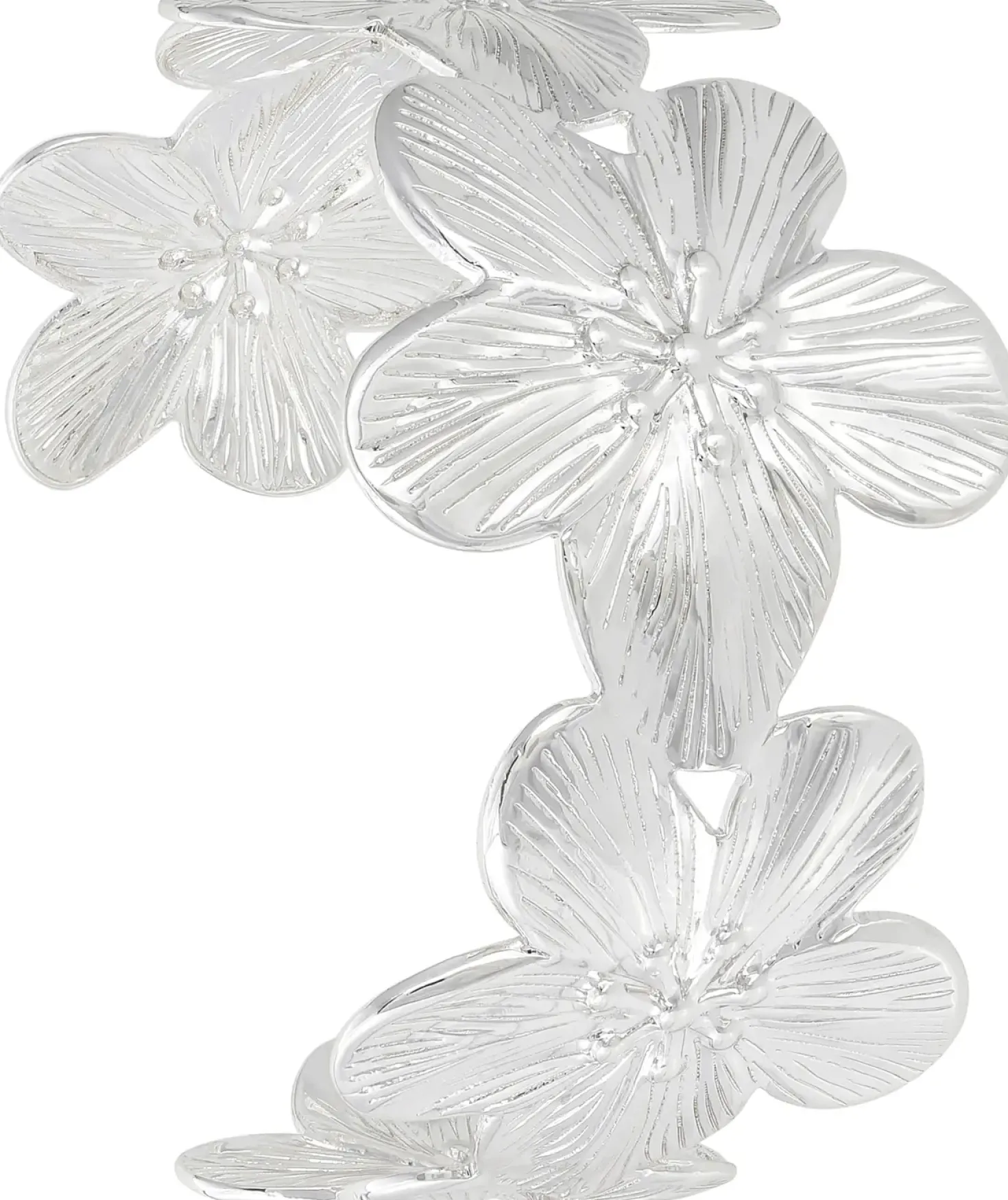Armreif - Silver Blossom
