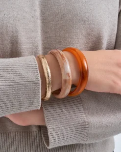 Armreif-Set - Natural Brown