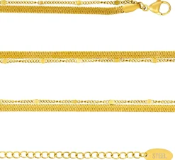Bauchkette - Golden Dots
