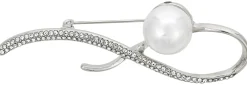 Brosche - Big pearl