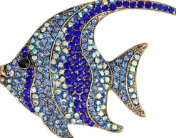 Brosche - Blue Sea
