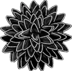 Brosche - Dark Bloom