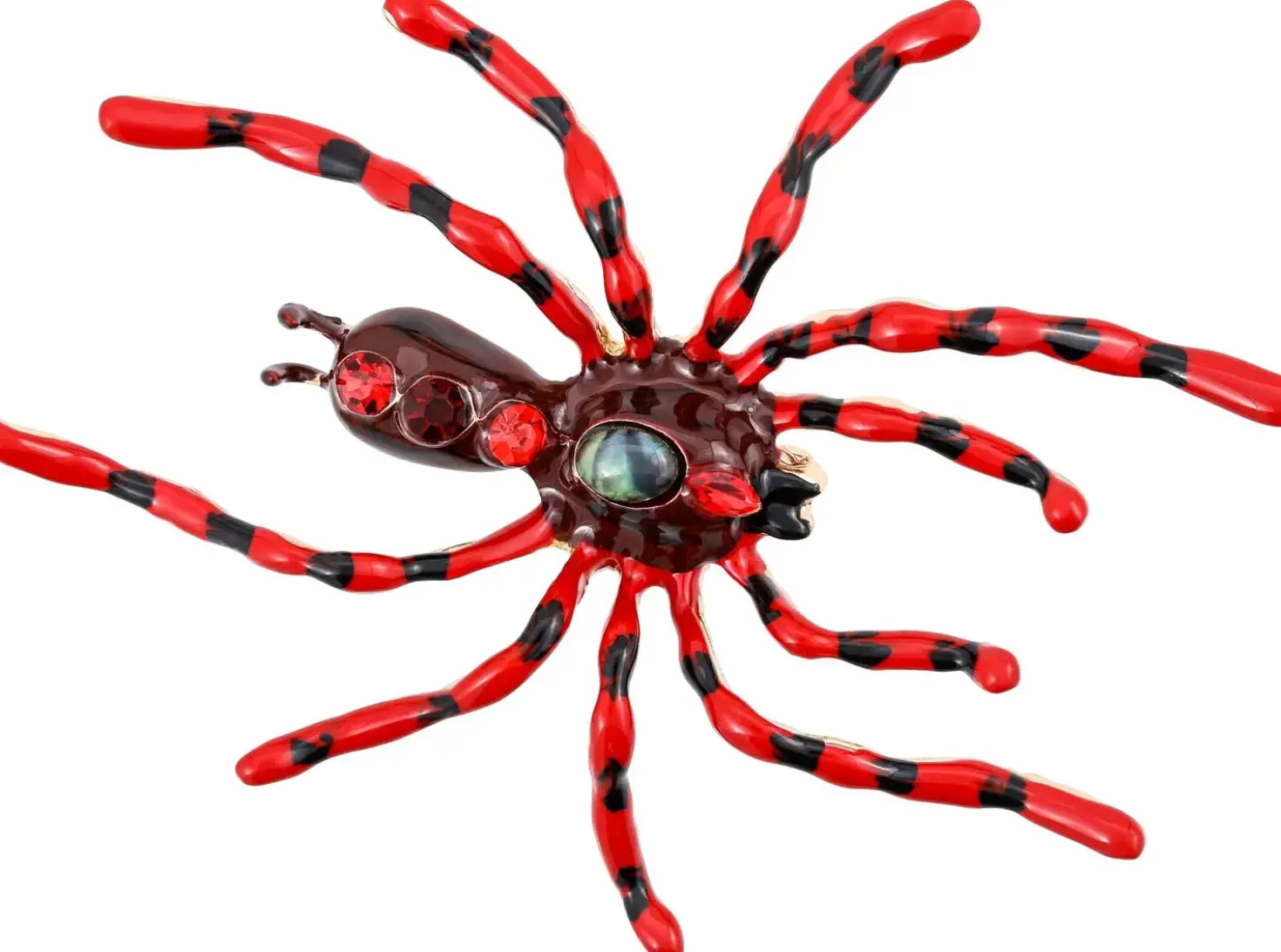 Brosche - Red Venom