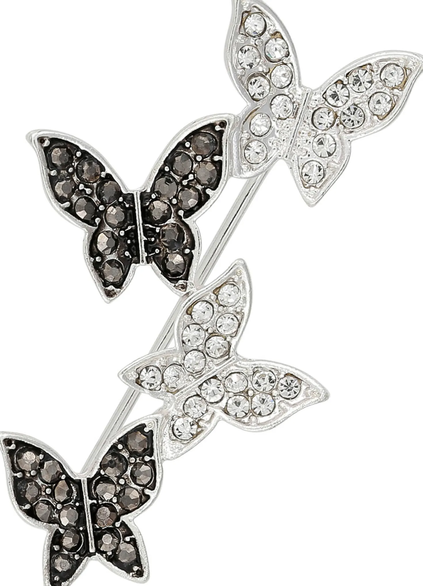 Brosche - Silver Butterfly