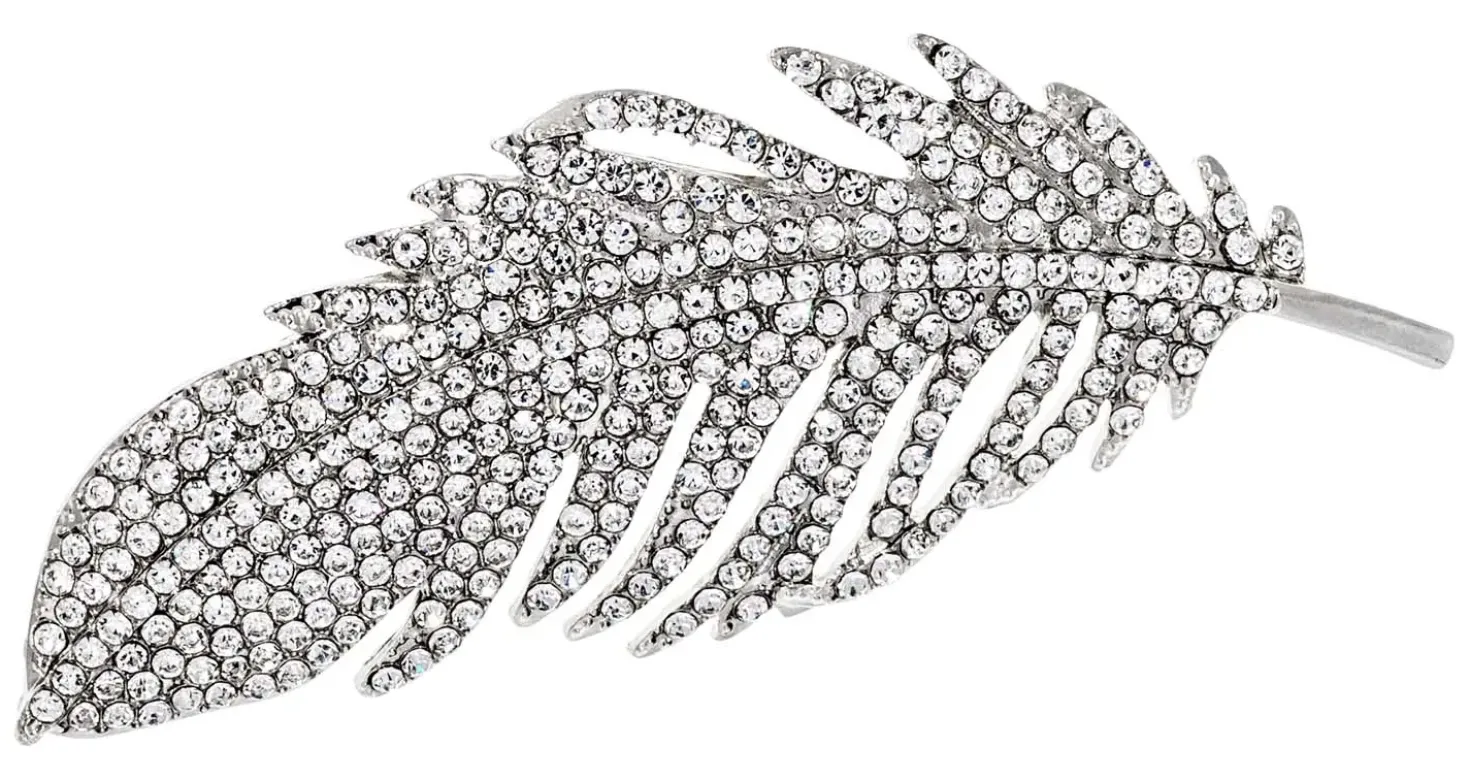 Brosche - Silver Feather