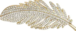 Brosche - Sparkling Feather