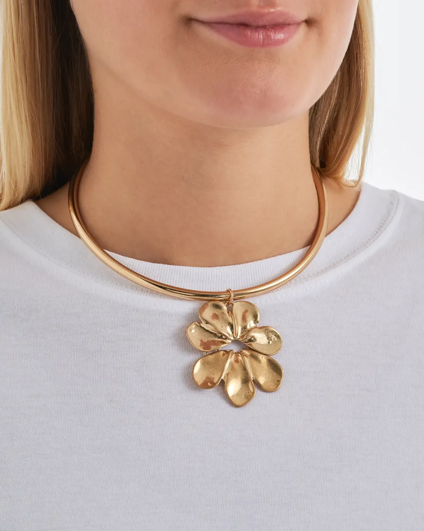 Choker - Golden Blossom