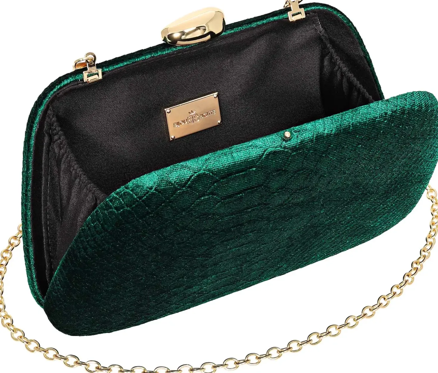 Clutch Box - Emerald Velvet