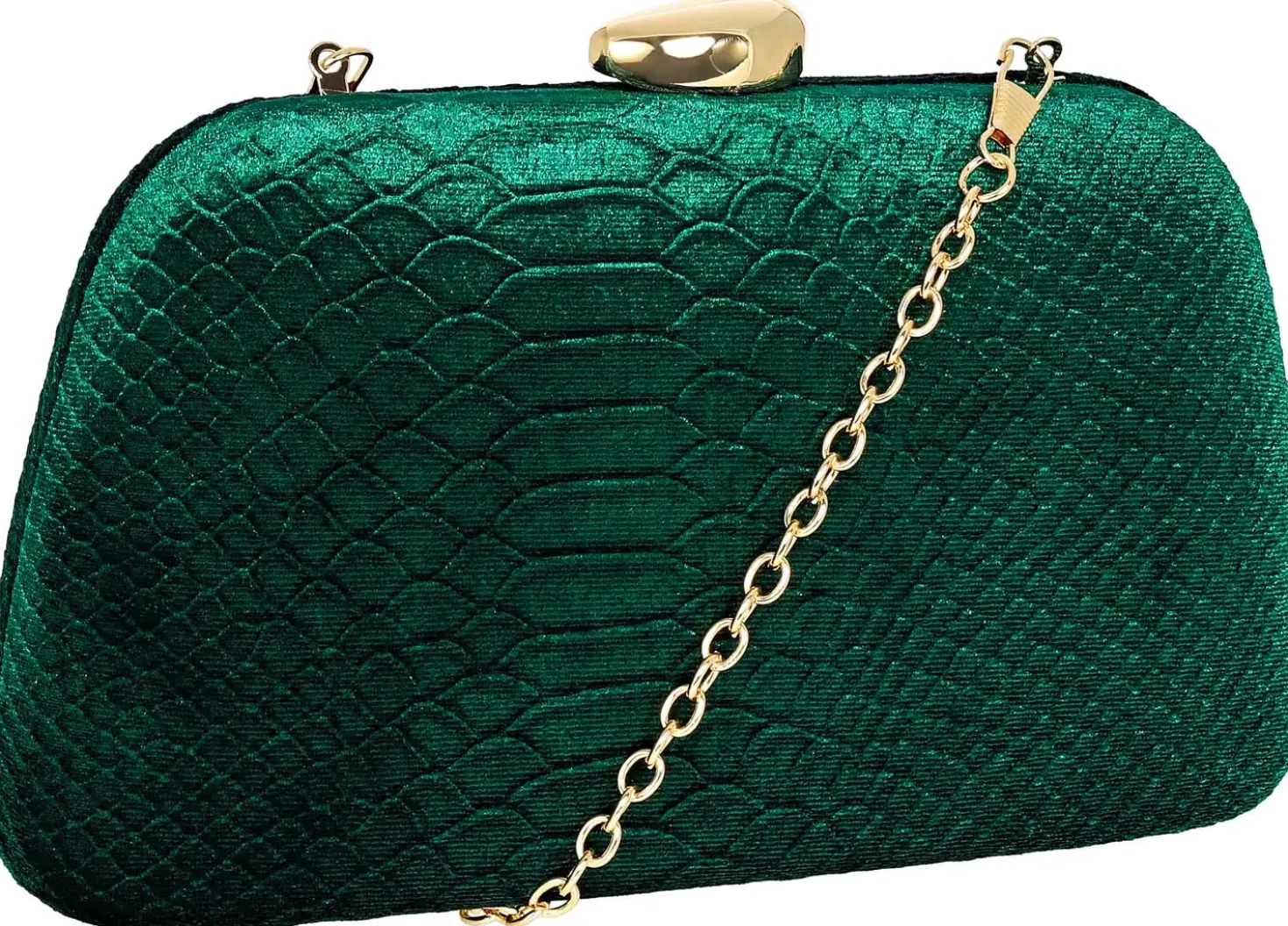 Clutch Box - Emerald Velvet