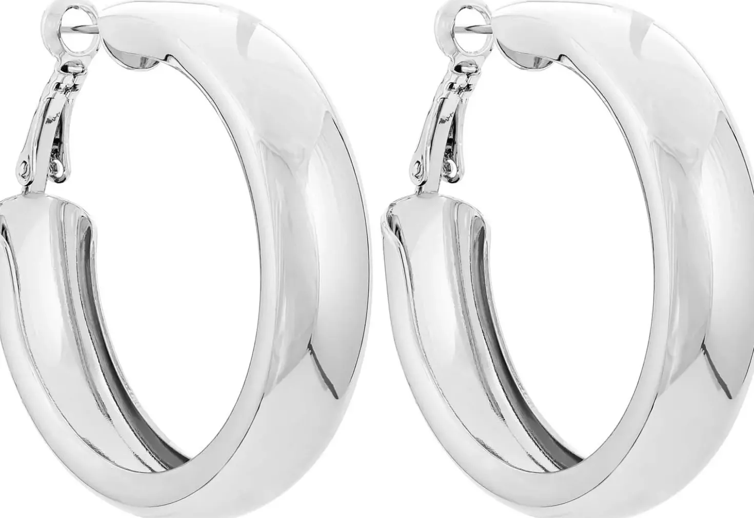 Creolen - Chunky Silver