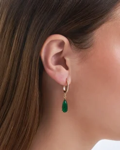 Creolen - Green Sparkle