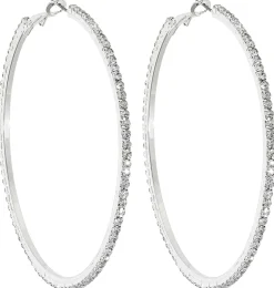 Creolen - Iced Silver