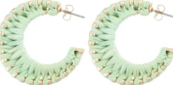 Creolen - Mint Braid