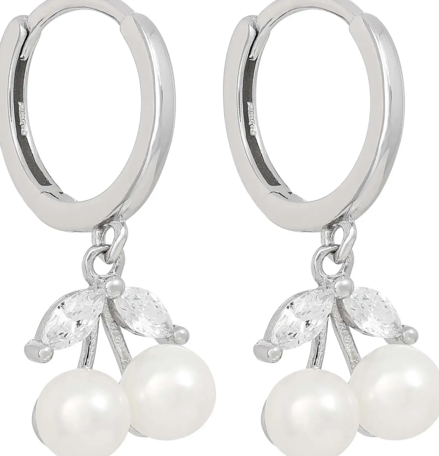 Creolen - Pearly Cherrys