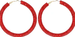 Creolen - Red Sparkle