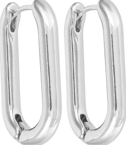 Creolen - Silver Oval