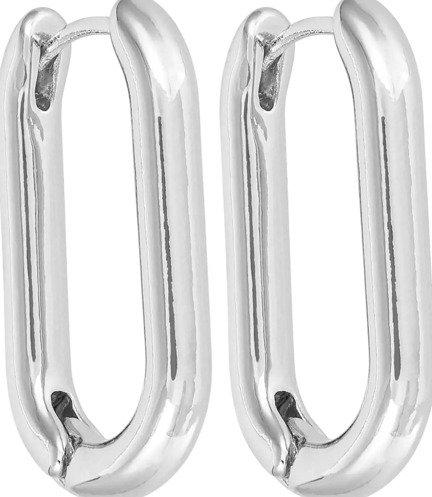 Creolen - Silver Oval