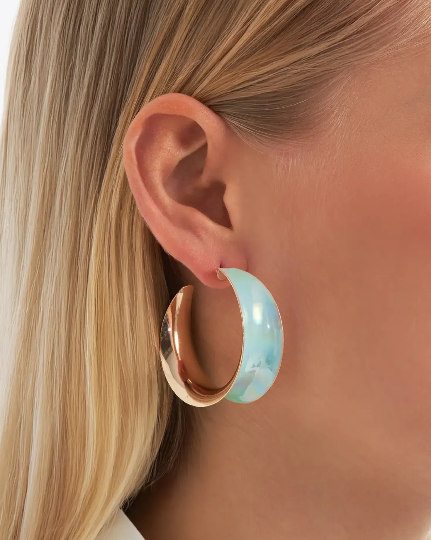 Creolen - Turquoise Shimmer