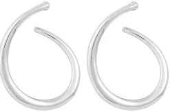 Creolen - Waved Silver