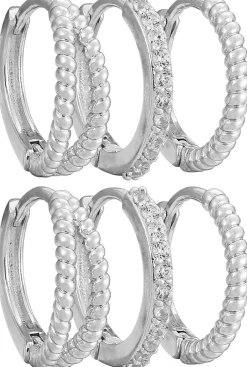 Creolen-Set - Basic Silvers