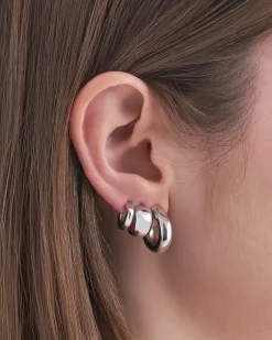 Creolen-Set - Classic Silver