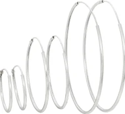 Creolen-Set - Classy Silver