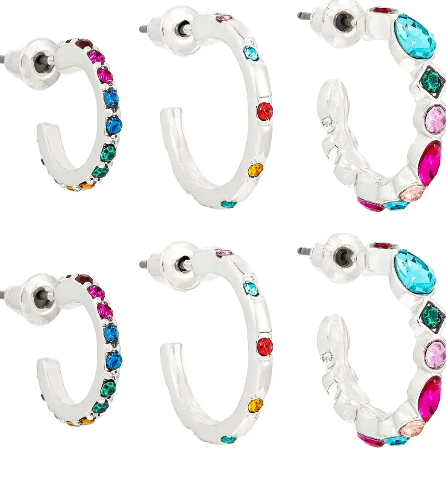 Creolen-Set - Colorful Sparkle