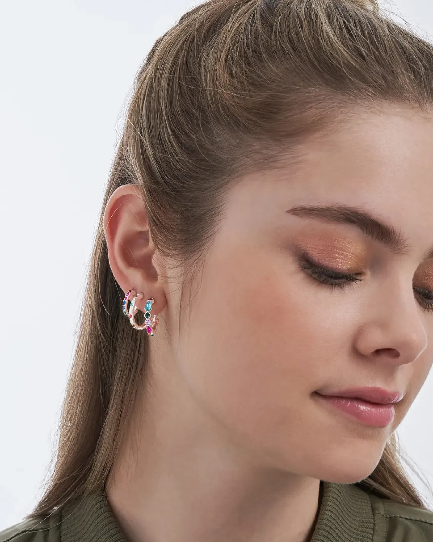 Creolen-Set - Colorful Sparkle
